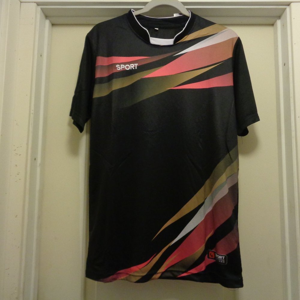 NWT SPORT BRAND SPORTS JUELHAO GEOMETRIC TOP X LG